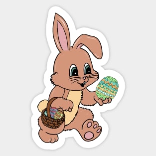 Doctor Easter Bunny Sticker